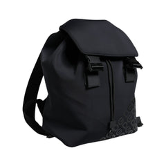 Luxour, Dolce & Gabbana Black DG Mania Neoprene Travel Back Pack Bag, 