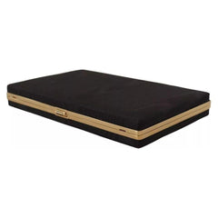 Luxour, Dolce & Gabbana Black Silk Gold Frame Clutch Evening Party Purse Bag, 