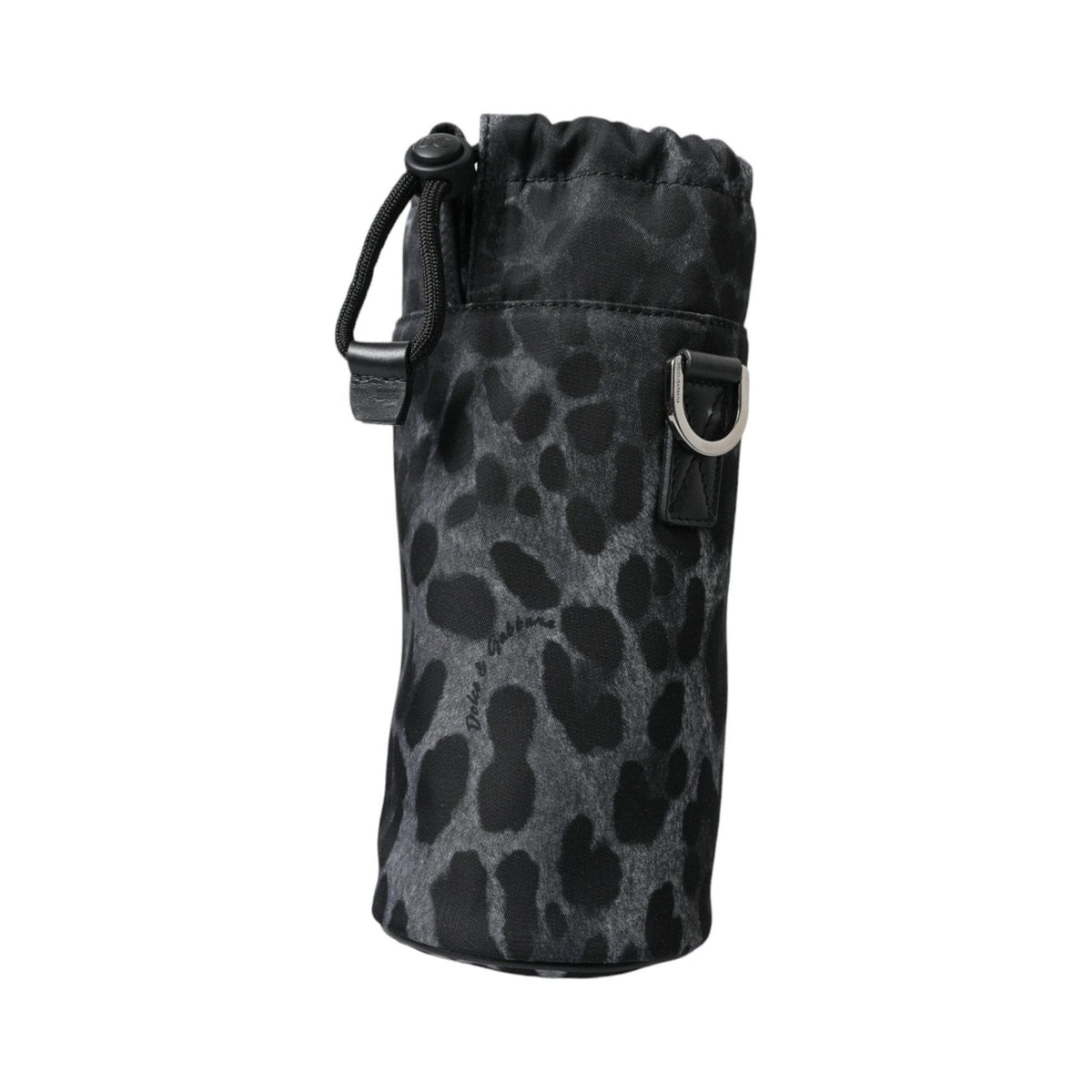 Luxour, Dolce & Gabbana Chic Leopard Print Round Bottle Cage, 