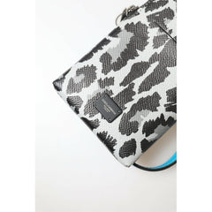 Luxour, Dolce & Gabbana Elegant Leather Crossbody Phone Bag, 