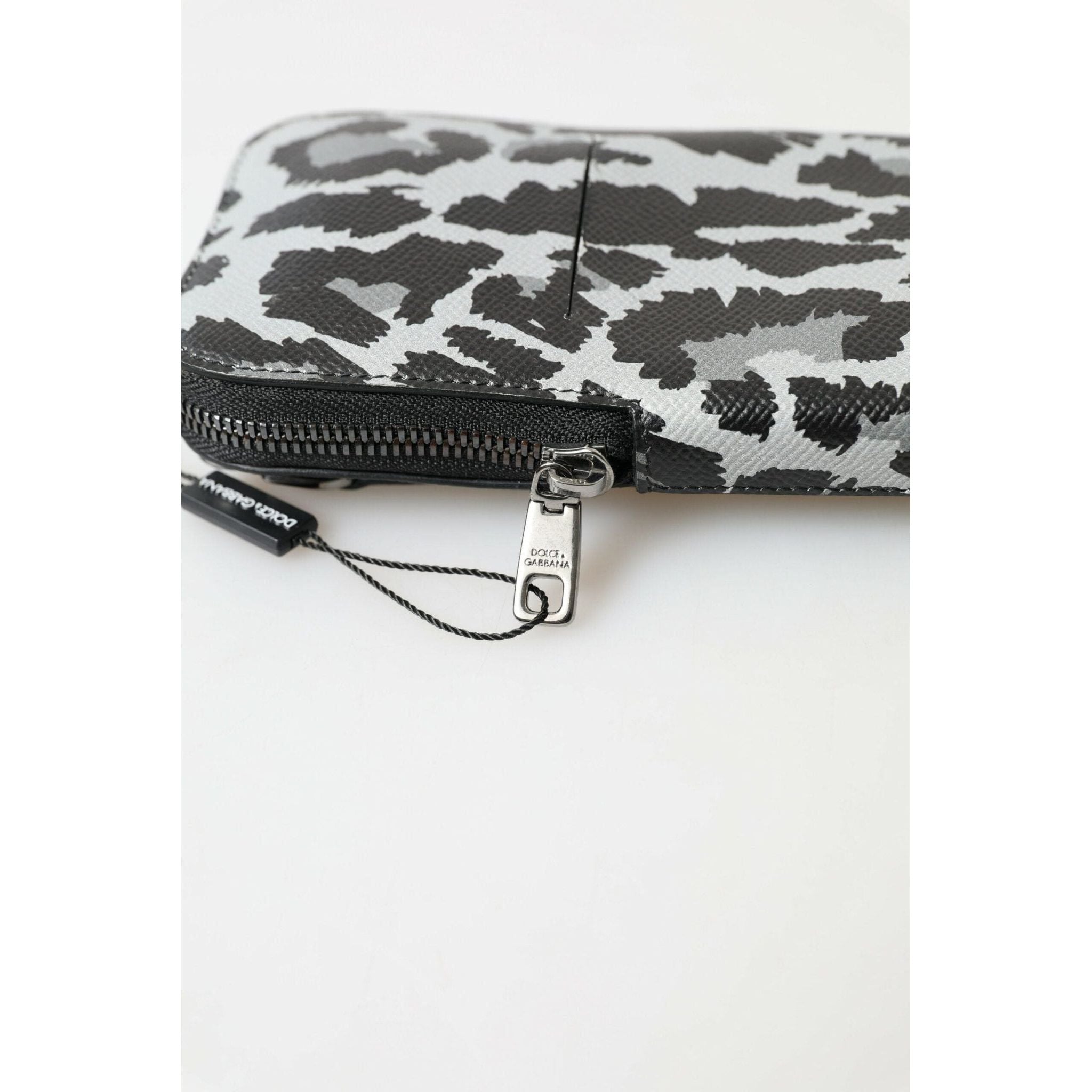 Luxour, Dolce & Gabbana Elegant Leather Crossbody Phone Bag, 