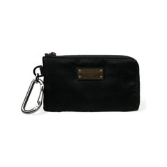 Luxour, Dolce & Gabbana Elite Black Nylon & Leather Pouch with Logo Detail, 