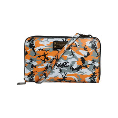 Luxour, Dolce & Gabbana Multicolor Camouflage Leather Purse Cross Body Bag, 