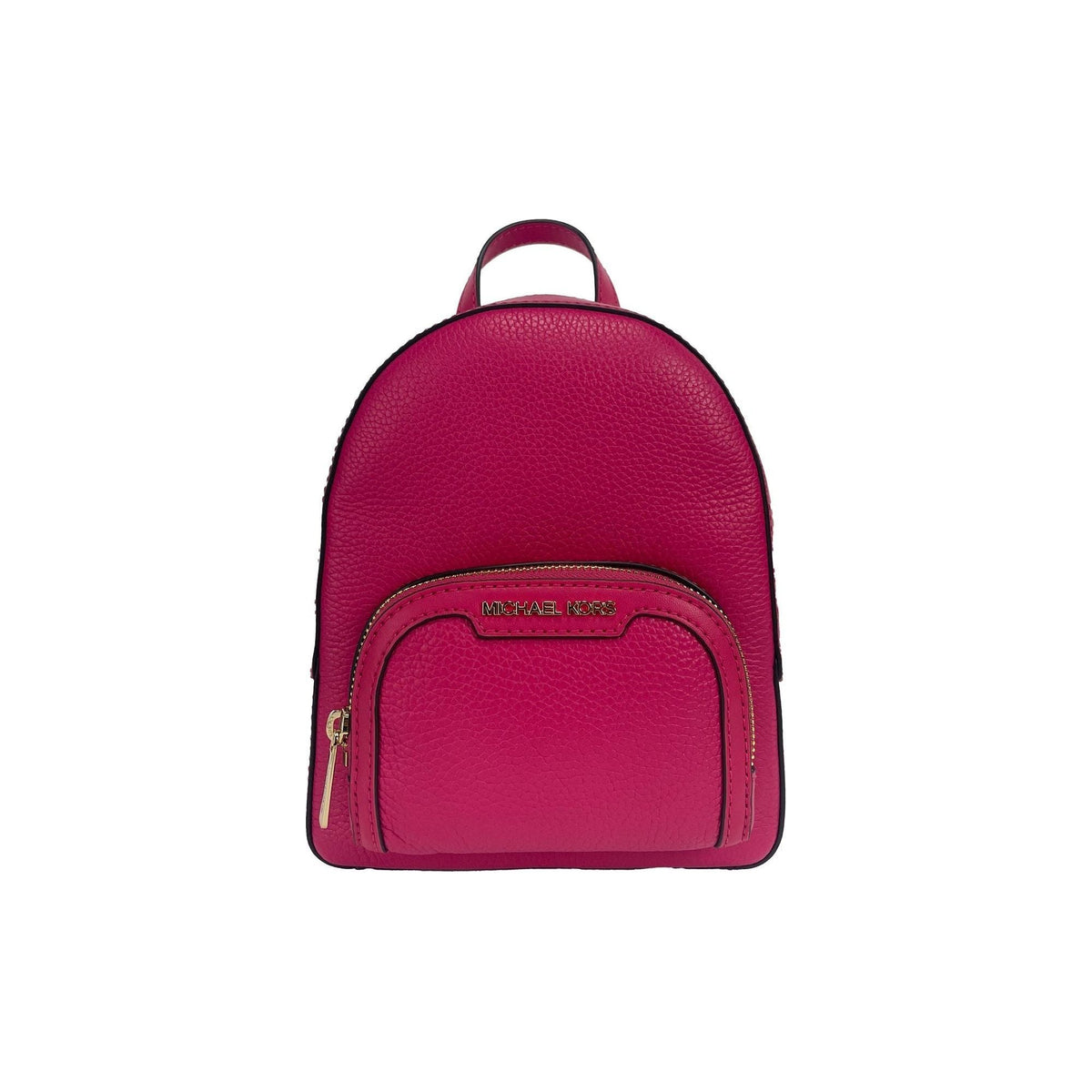 Luxour, Michael Kors Jaycee Mini XS Pebbled Leather Zip Pocket Backpack Bag, 
