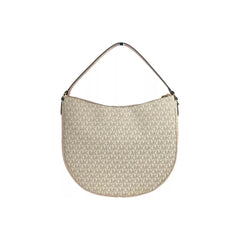 Luxour, Michael Kors Large Dover Half Moon Crossbody Bag Purse Powder Blush Multi, 